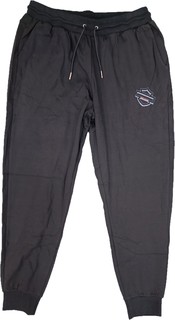 Спортивные брюки мужские Grand Lavita 15353 черные 5XL
