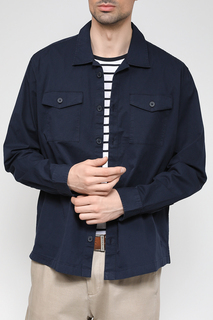 Рубашка мужская Esprit Casual 013EE2F302 синяя 2XL