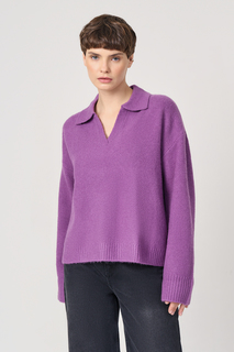 Пуловер женский Baon B1323521 фиолетовый L