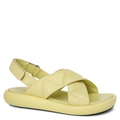 Сандалии женские Tendance YS-9625L-1 желтые 38 EU