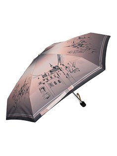 Зонт женский ZEST 85515 кирпично-бордовый
