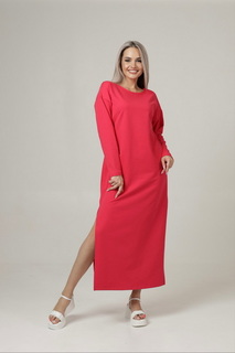 Платье женское Elenatex П-169 розовое 46 RU