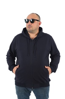 Толстовка мужская MocGrande 227511 синяя 3XL