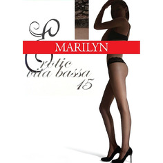 Колготки женские Marilyn EROTIC VITA BASSA 15 черные S