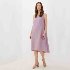 Платье женское FABRETTI ZDKL91 фиолетовое 46 RU