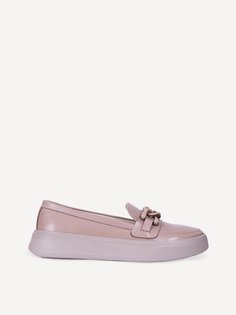 Лоферы женские Touch of Melanesi beige045 коричневые 37 RU