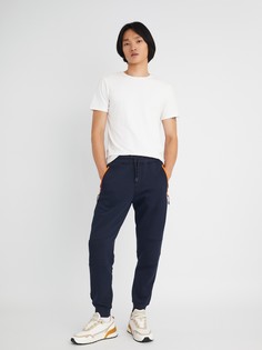 Спортивные брюки мужские Zolla 21333762F0335900 синие 2XL