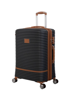 Чемодан унисекс it luggage REPLICATING серый, 80x57x34 см