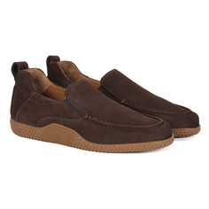 Слипоны мужские Clarks 22203125 коричневые 42 EU