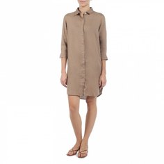 Платье женское Maison David DRESS коричневое XL