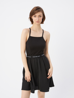 Платье женское Calvin Klein Jeans J20J219016BEH черное, размер L