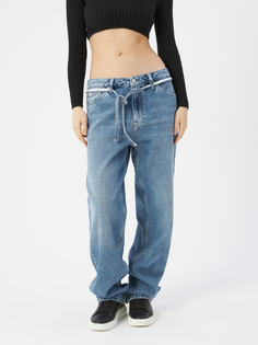 Джинсы женские Calvin Klein Jeans J20J2195411AA голубые, размер 28