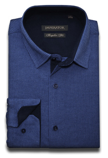 Рубашка мужская Imperator James 5 синяя 39/ 170-178