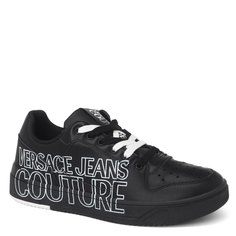 Кеды мужские Versace Jeans Couture 75YA3SJ5 черные 39 EU