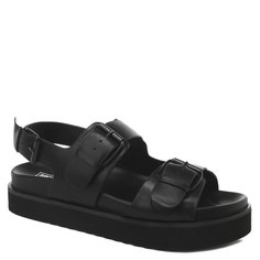 Сандалии женские NoBrand SUN BUCKLE черные 36 EU