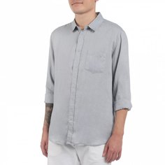 Рубашка мужская Maison David SHIRT серая L