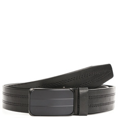 Ремень мужской FABRETTI FR2569 черный, 125 см