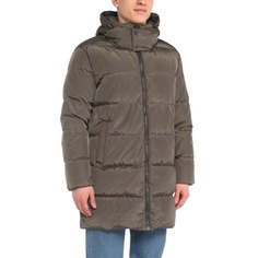 Пуховик мужской Maison David MLY001 коричневый S