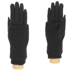 Перчатки женские FABRETTI JDF26 черные, р. 7