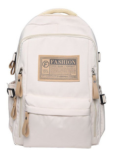 Рюкзак унисекс CityFOX. Looks of the City RK-02_FASHION белый, 6x35x42 см