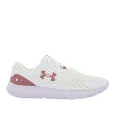 Беговые Кроссовки Under Armour W Surge 3 White/Pink Elixir/Pink 6 US