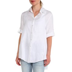 Рубашка женская Maison David MLY2116 белая XS