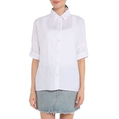 Рубашка женская Maison David MLY2115 белая 2XS