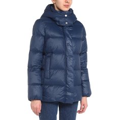 Пуховик женский Maison David MLY007-2 синий S