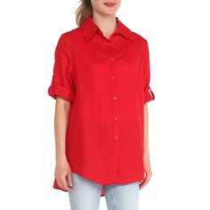 Рубашка женская Maison David MLY2116 красная S