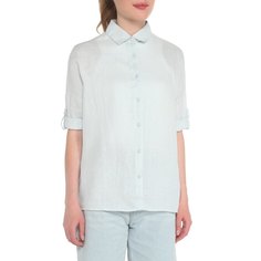 Рубашка женская Maison David MLY2115 голубая XS