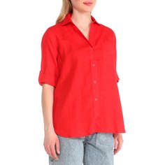 Рубашка женская Maison David MLY2119 красная XS