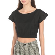 Топ женский Maison David ML2107 черный 2XS