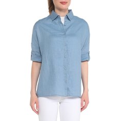 Рубашка женская Maison David MLY2115 голубая XS