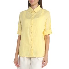 Рубашка женская Maison David MLY2115 желтая XS