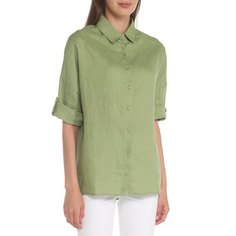 Рубашка женская Maison David MLY2115 зеленая XS