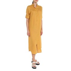 Платье женское Maison David MLY2117 желтое XS