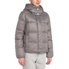 Пуховик женский Maison David MLY007-1 серый XS