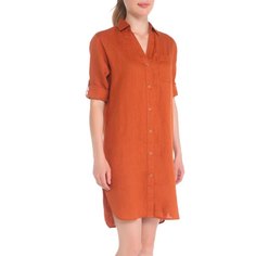 Платье женское Maison David MLY2118 оранжевое M