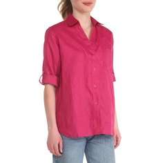 Рубашка женская Maison David MLY2119 розовая XS