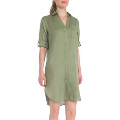 Платье женское Maison David MLY2118 зеленое 2XS