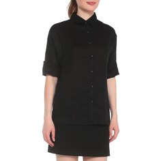 Рубашка женская Maison David MLY2115 черная XS