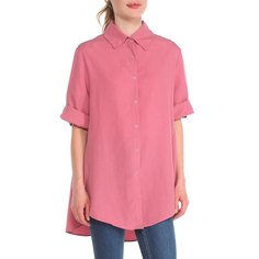 Рубашка женская Maison David MLY2116-1 розовая 2XS