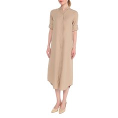 Платье женское Maison David MLY2117-1 бежевое XS