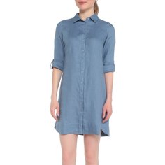 Платье женское Maison David MLY2113 синее 2XS