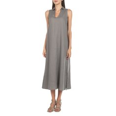 Платье женское Maison David DRESS-2 серое 2XS