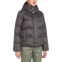 Пуховик женский Maison David MLY007-1 серый S