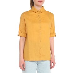 Рубашка женская Maison David MLY2115 желтая XL