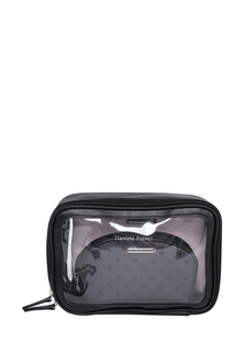 Комплект косметичек женский Daniele Patrici A69130 черный; розовый