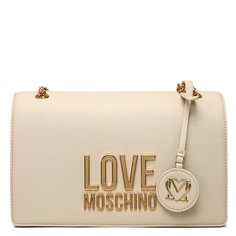 Сумка кросс-боди женская Love Moschino JC4099PP молочно-бежевая