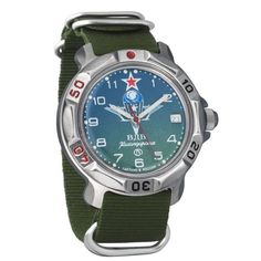 Наручные часы мужские Восток 816818 зеленые
